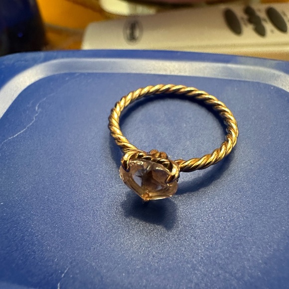 David Yurman morganite and rose gold. Retails for 1300 - Picture 2 of 3